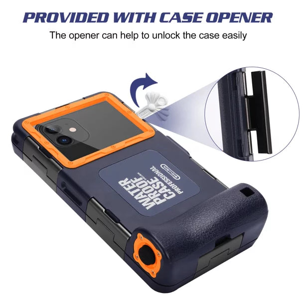Snorkeling Lanyard Housing Diving [15m/50ft] Protective 6.9 Phones UrbanX Inch Oppo F7 Up LCD Swimming for Photo And Underwater all Surfing Waterproof Video with Case Professional to