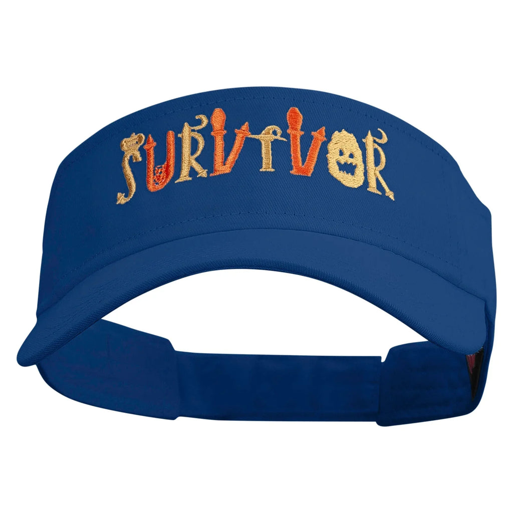 Spooky Sun Royal Survivor - Cotton Visor Embroidered Twill OSFM