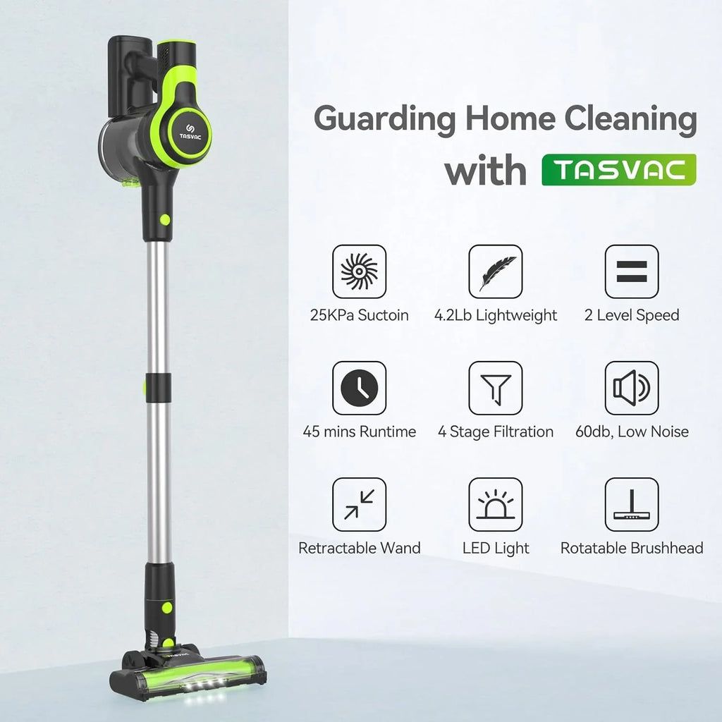 Carpet Up Powerful Cordless Floor Stick 6-in-1 Cordless Vacuum 45 Lightweight for Home Vacuum Cleaner 2200m-A-h Vacuum Hair Cleaner, Battery Vacuum and Rechargeable 28KPa Mins, Pet Vacuum, to