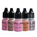 Magenta, Shimmer, and E25 Shadow E28 Makeup All Shimmer Peachy E31 Day of Cherry Set Purple Shimmer Light Eye E27 Glam of Water-based Shades Mauve, Five atmospheric (5) Last Airbrush E29 Formula Blossom Pink,