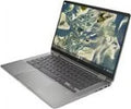 eMMC Silver - Memory Touchscreen 4GB Celeron 2-In-1 Chromebook 14" - - Natural - 32GB Intel - HP