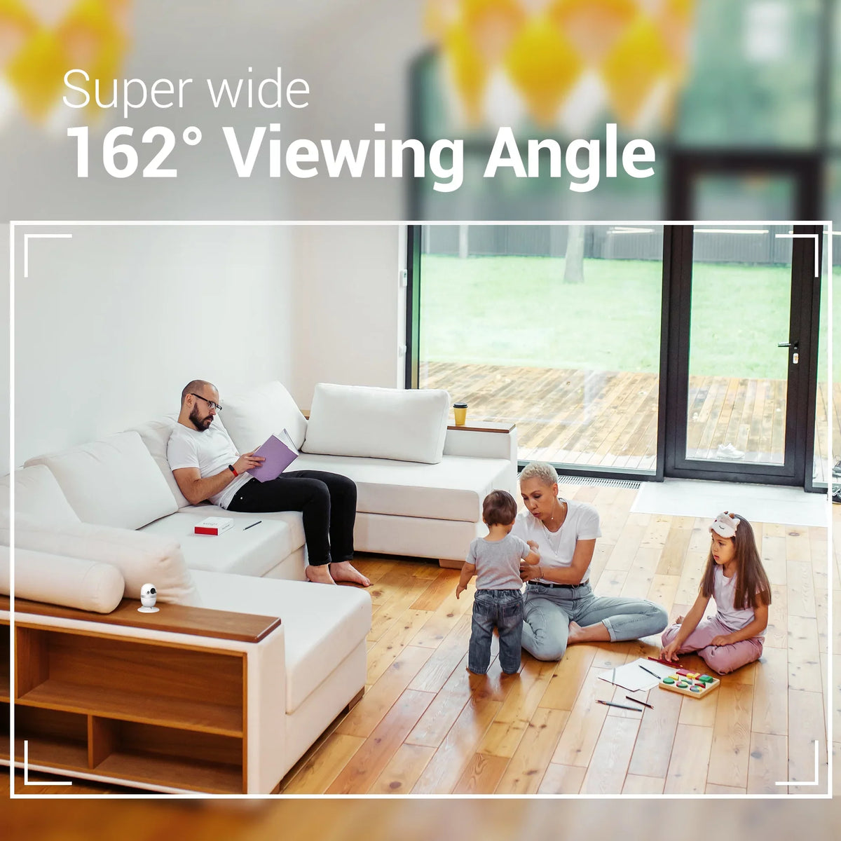 Audio, with Color Storage Security Indoor HD Angle, Motion Night Detection, 162° with Monitor, Camera Vision, Camera Baby Local app, WiFi 2 Way Free Super CapsuleCam Sound & Bosma 1080p Wide Phone Pro