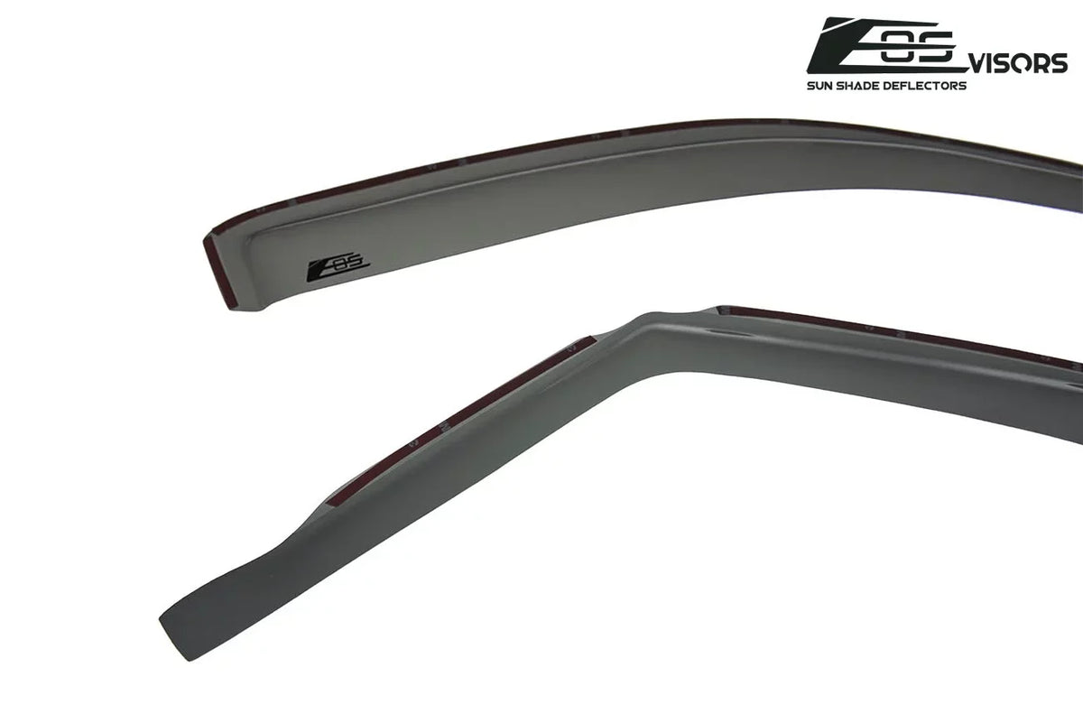 Store Deflectors in-Channel Window Visors Vents Models F-150 Rain Ford Side Crew Online for EOS 2004-2008 Style Cab Guard Extreme