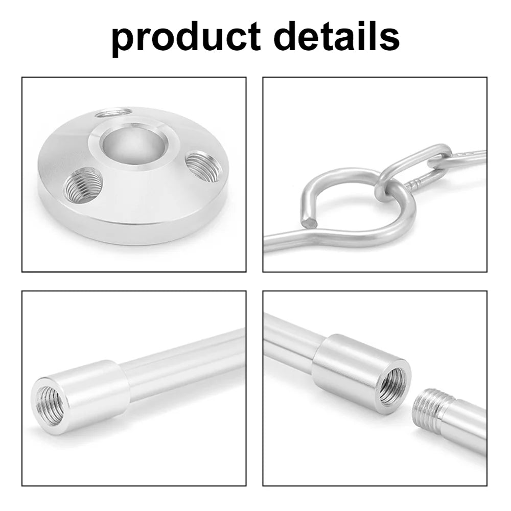 Tripod Detachable Stand Folding Picnic mobile Camping Arealer Bracket BBQ Bonfire Rack Alloy Hung Campfire for Pot Aluminum