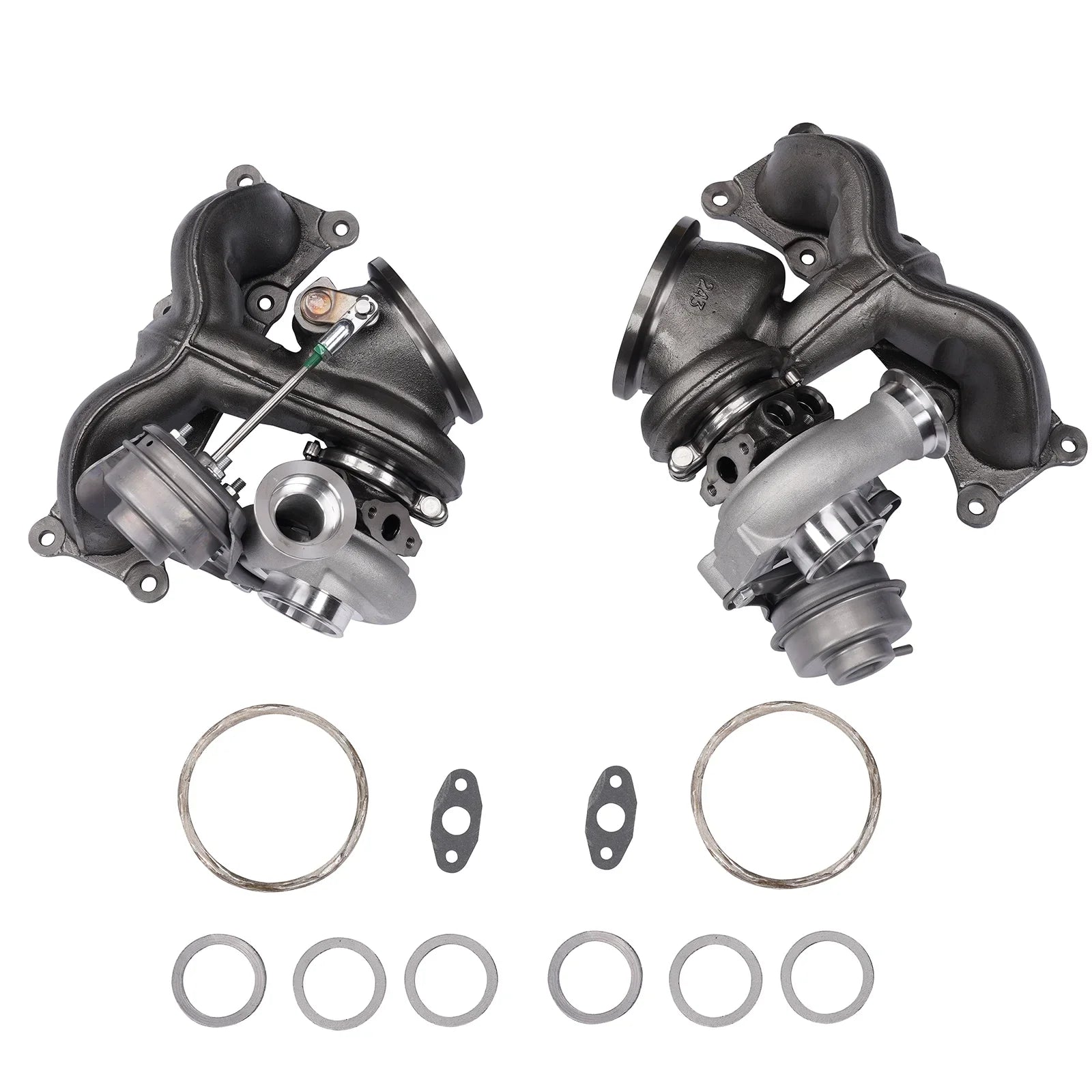 E91 335xi Turbocharger 4913107031 Pair BMW E90 N54 Upgrade for 11654555418 3.0L 335i TD04L 4913107041 E93 2007-2010 E92 11654555419 17T