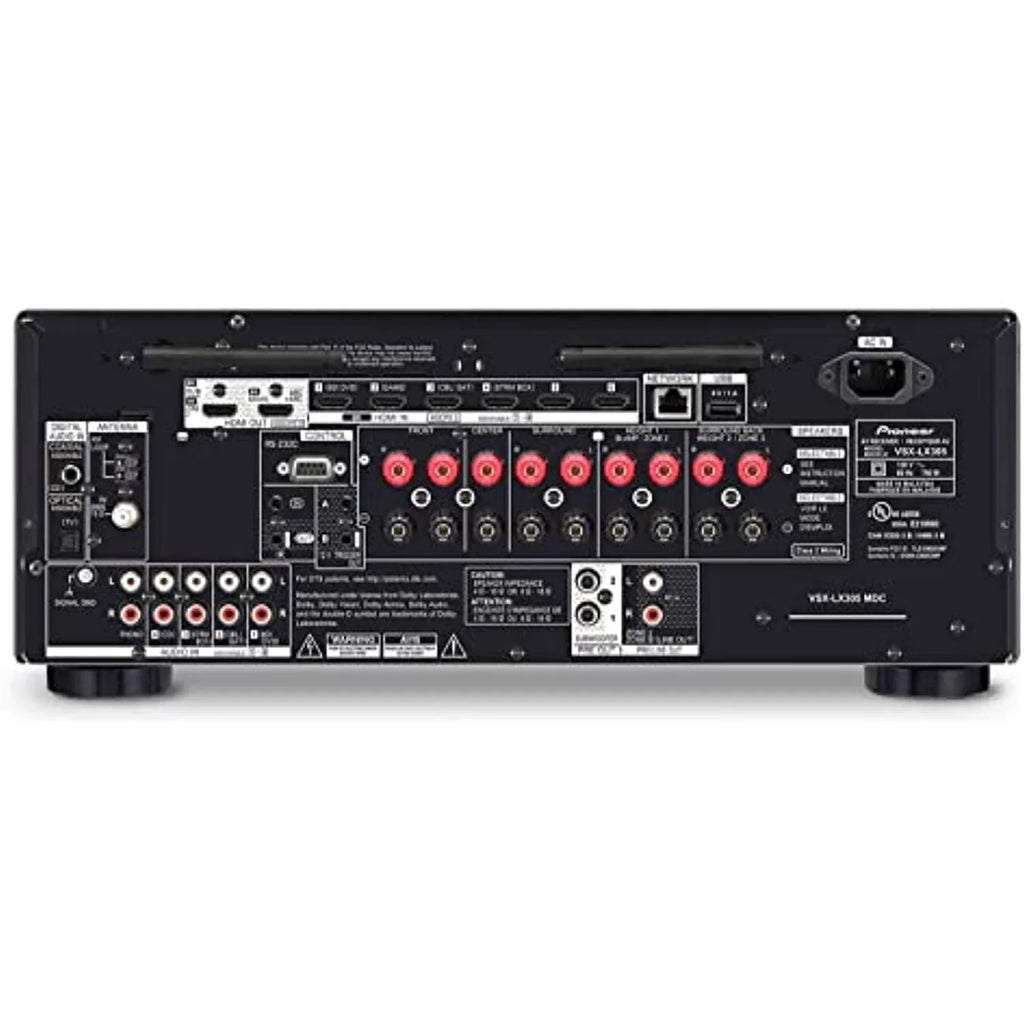 VSX-LX305 Dolby 9.2 AV Elite (2021) Pioneer Vision Receiver Network Optimized Channel