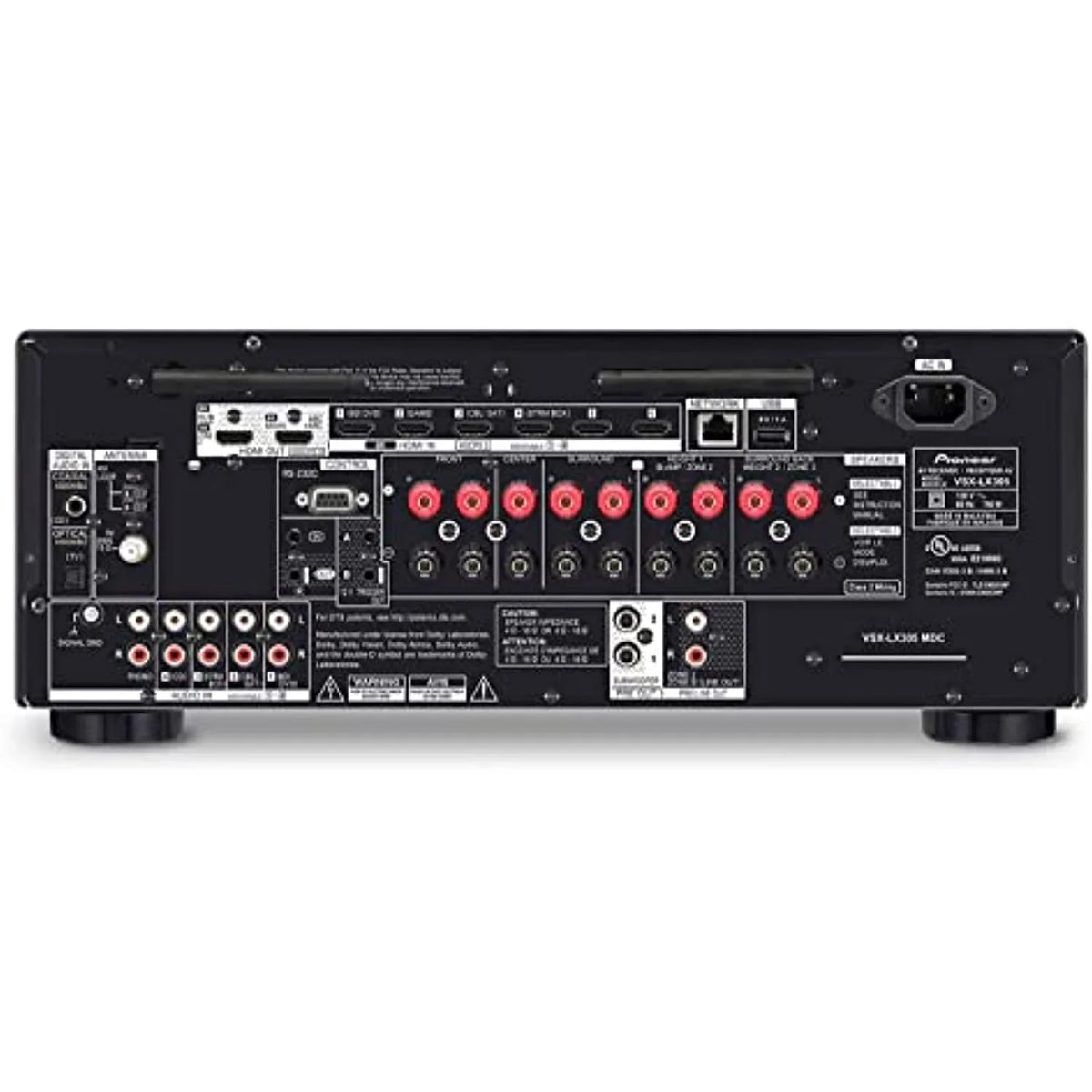 VSX-LX305 Dolby 9.2 AV Elite (2021) Pioneer Vision Receiver Network Optimized Channel