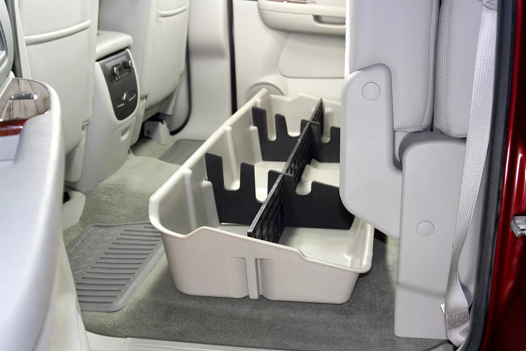 Storage Fits Underseat SILVERADO, select: 2007-2014 CHEVROLET GMC 2007-2014 SIERRA DU-HA