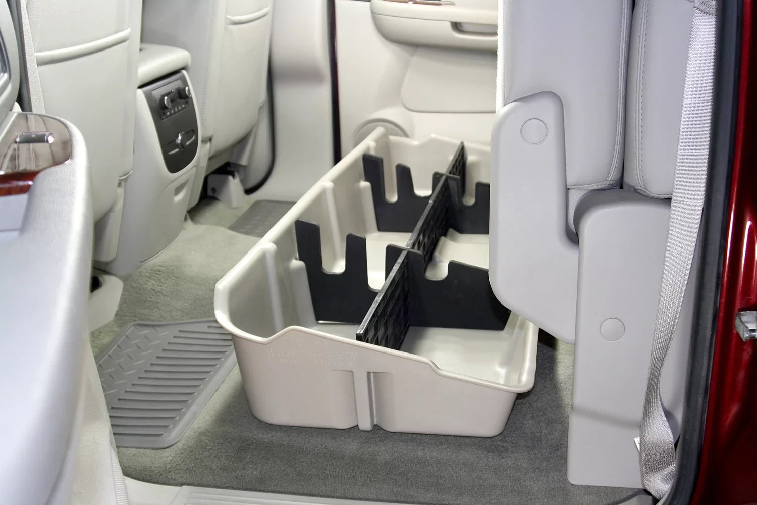 Storage Fits Underseat SILVERADO, select: 2007-2014 CHEVROLET GMC 2007-2014 SIERRA DU-HA