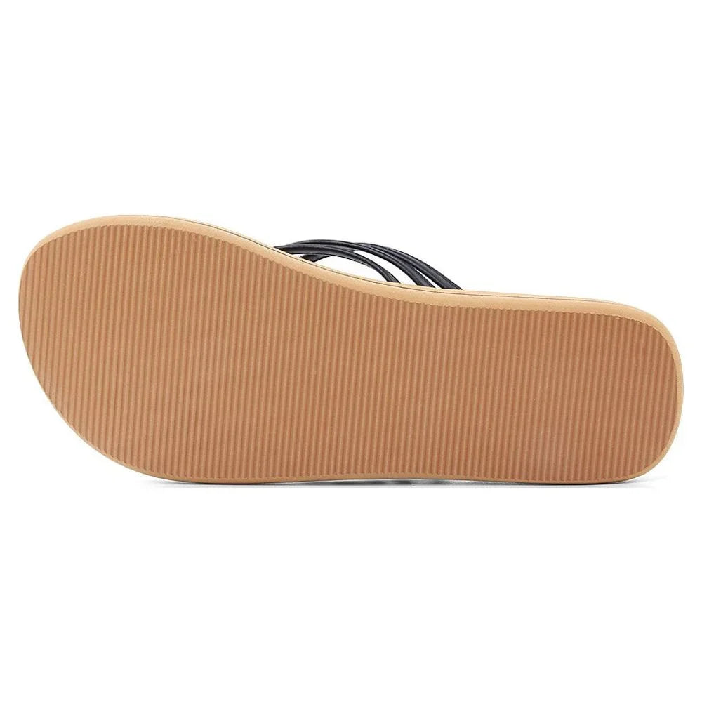 Outdoor Indoor Casual Walking or Life Sandals (Black) Livi Flop AERUSI Women's Flip
