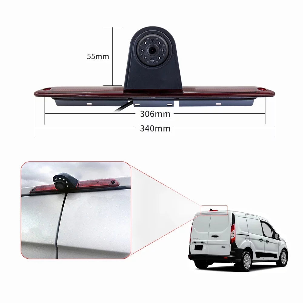 Mercedes-Benz Brake Camera Light LED 7in Light (with Sprinter/ Parking Vans Crafter for Monitor) Backup
