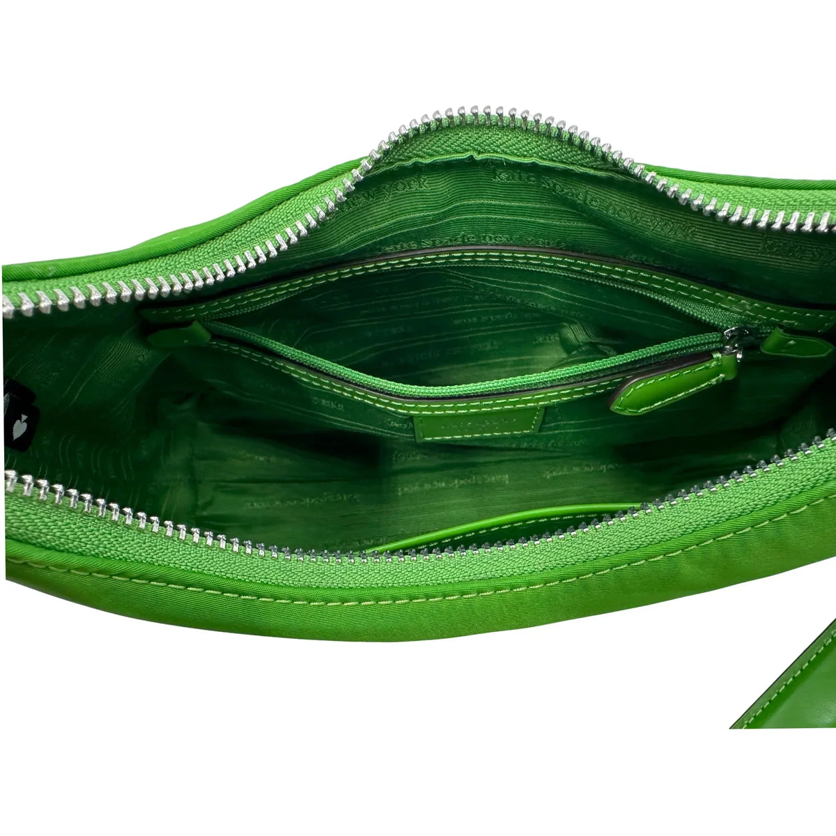 '- Bag Small Spade Shoulder Kate Sam Green KSNYL Nylon Icon