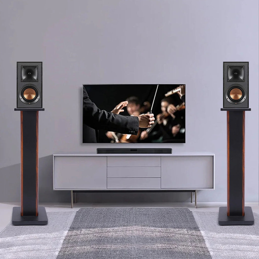 Theater Studio Stands Holder 2x28" Speaker Monitor Speaker Stand Multimedia Home
