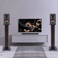 Theater Studio Stands Holder 2x28" Speaker Monitor Speaker Stand Multimedia Home