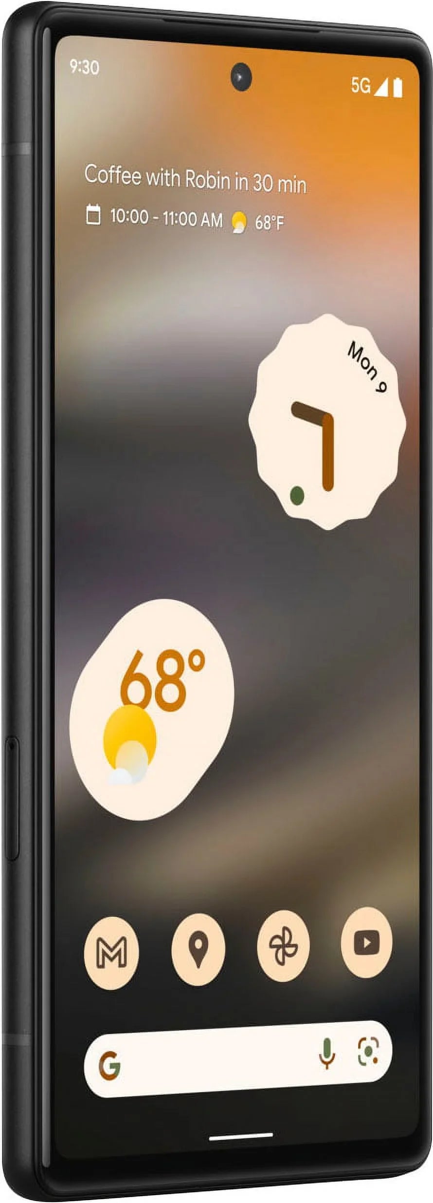 (Refurbished) Restored Charcoal 128GB (Fully GX7AS Pixel Unlocked) Google 6a