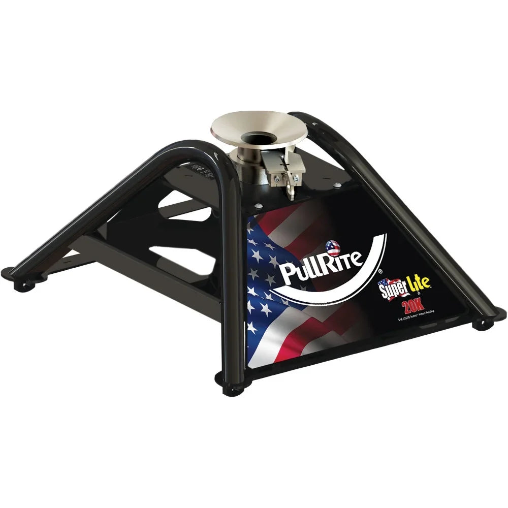 Four SuperLite Attachment 20K - (4P), PullRite 2400 Series ISR Fifth Point Hitch Wheel
