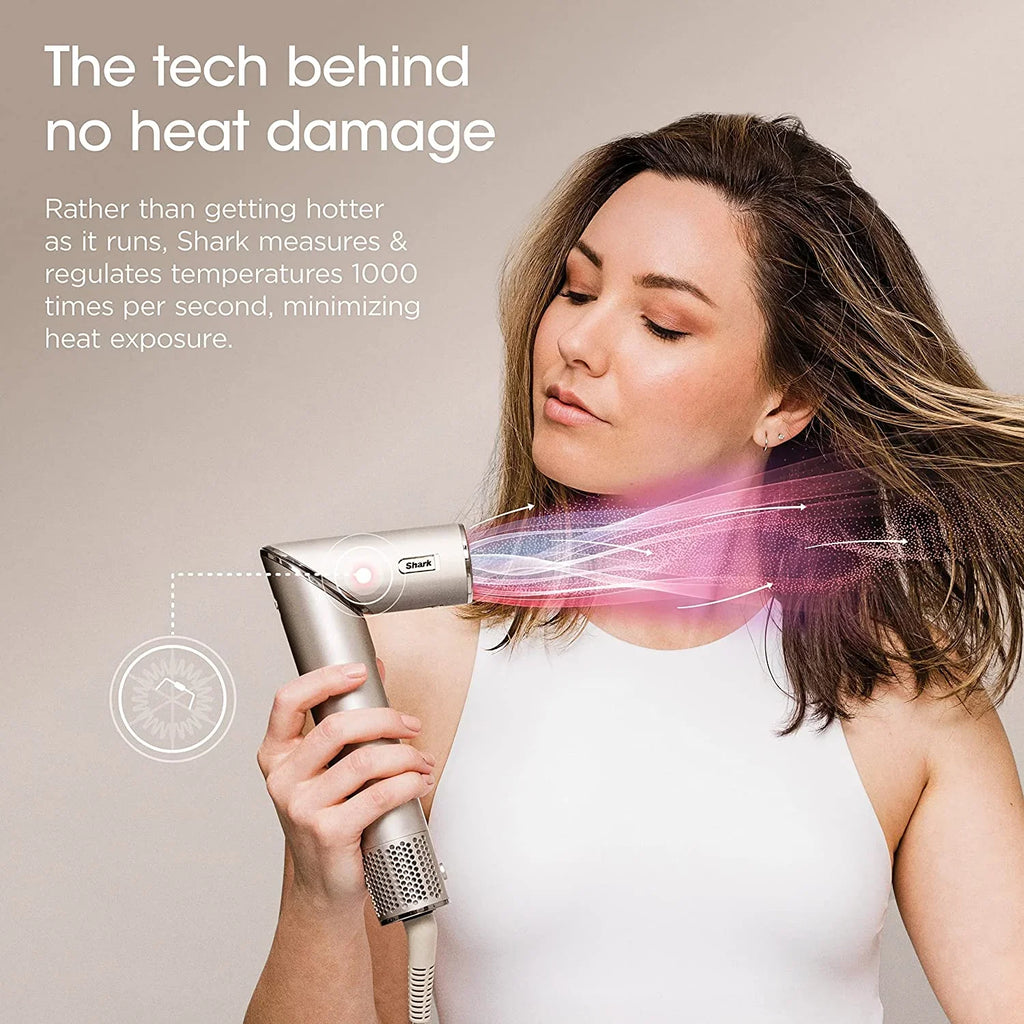 HD430 FlexStyle & and System, Dryer Multi-Styler,Straight Hair & atmospheric Styling Blow Powerful Wavy, Drying Shark