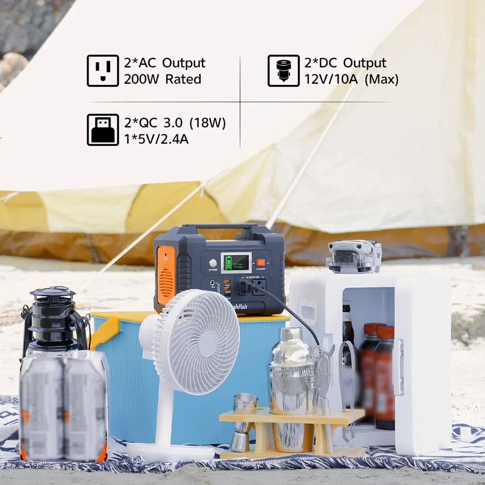 PortableStation,200w 40800mah/151wh 40800mah/151wh 3 Solar Batterye200 - Battery Flashfish Modes Solar 40800mah/151wh Modes - E200 E200 200w 200w Battery 200w Solar transportable 200w Station