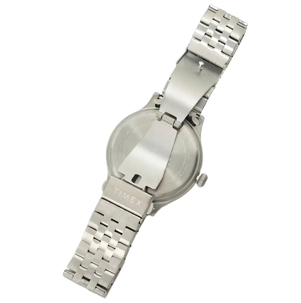 Watch Blues Brass Men's Louis Top Saint Steel Stainless St Timex