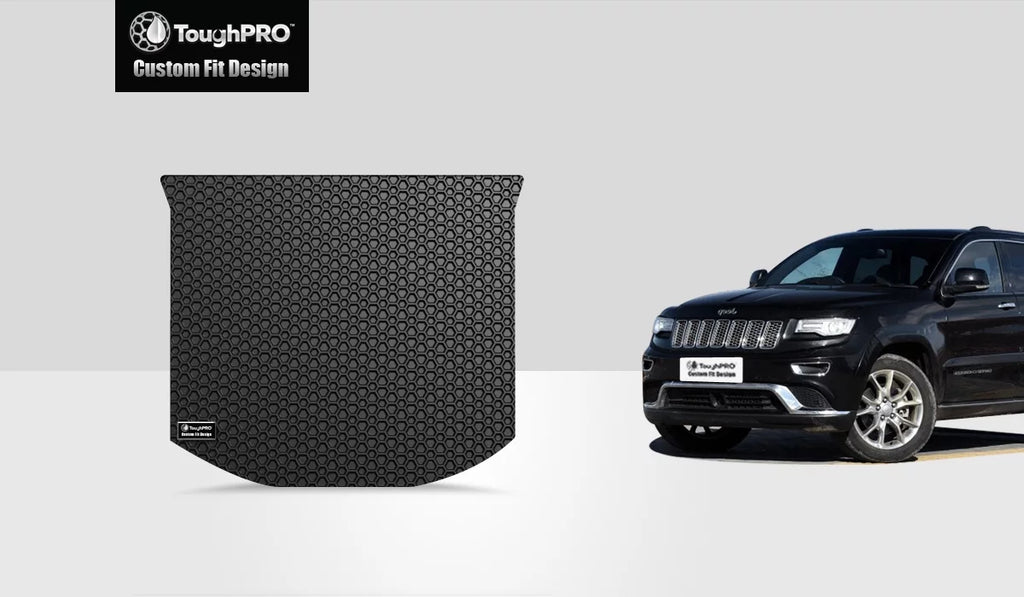 Black Duty - All Cargo Compatible Mat in (Cargo Cherokee USA) - JEEP Weather with - 2019 Grand Heavy Rubber - Mat) (Made ToughPRO