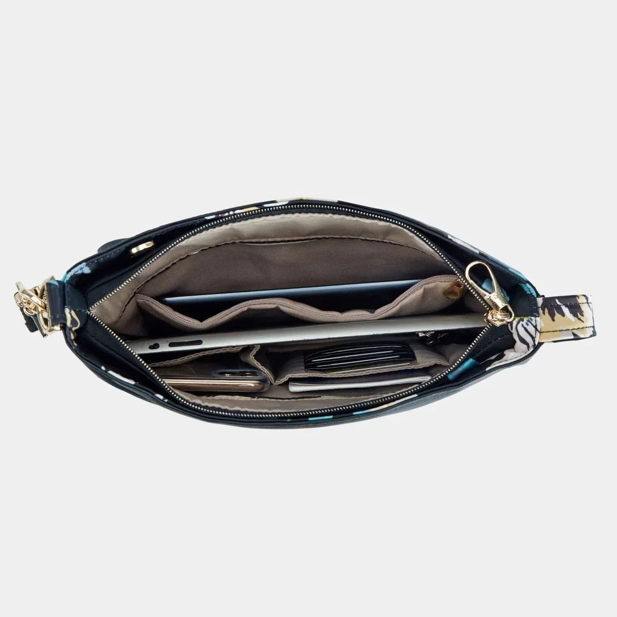 Midnight Floral Bucket - 43491-50C Travelon Bag Addison