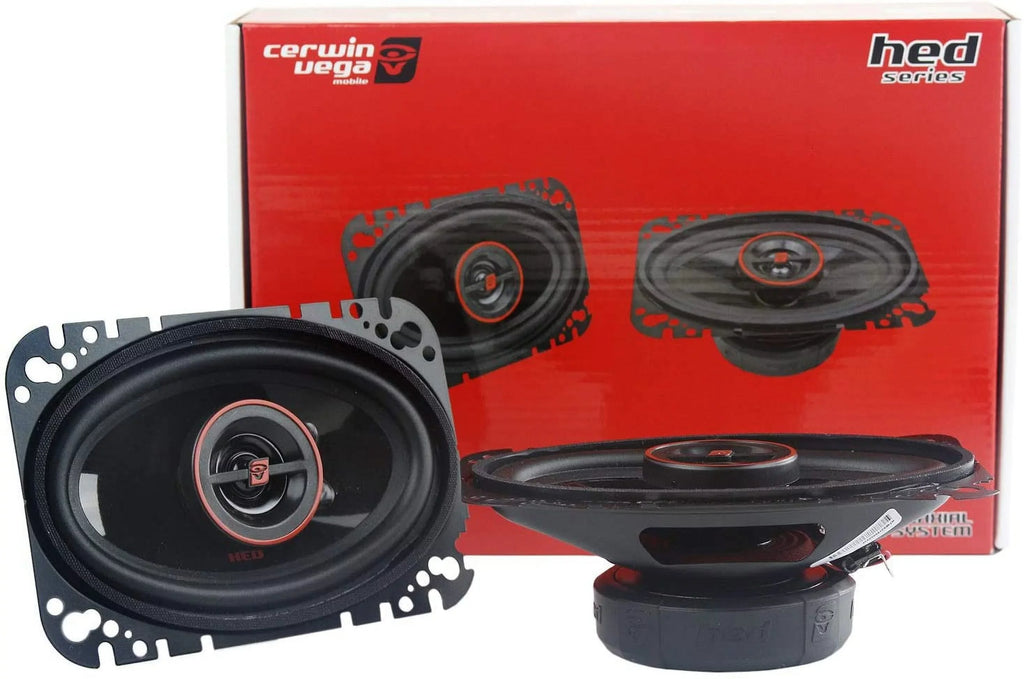 x Watts HED(R) Coaxial Series 2-Way H746 CERWIN-VEGA 275 max) 6", MOBILE (4" Speakers