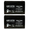 Terminal Replacement F2 UB1270 - Includes Sealed Universal Terminal, Adapters Pack 7Ah, Acid Battery 7000mAh, SMART-UPS to APC SLA) F1 Battery 2x Compatible AGM, 4 SUM1500RMXL2U (12V, - 1500 - F1 Lead