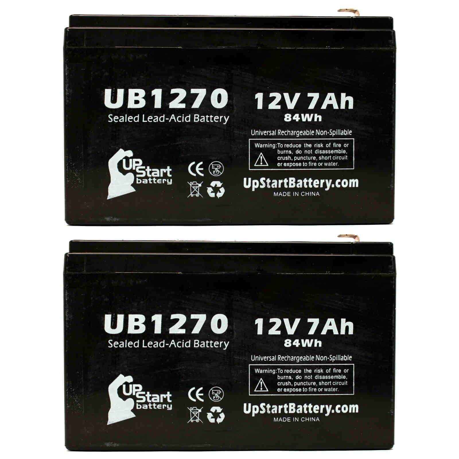 Terminal Replacement F2 UB1270 - Includes Sealed Universal Terminal, Adapters Pack 7Ah, Acid Battery 7000mAh, SMART-UPS to APC SLA) F1 Battery 2x Compatible AGM, 4 SUM1500RMXL2U (12V, - 1500 - F1 Lead