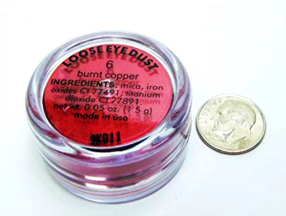 Burnt Red Pure Deep Velvet Beautiful Mineral Ziva? Gli Loose Copper Mauve Powder