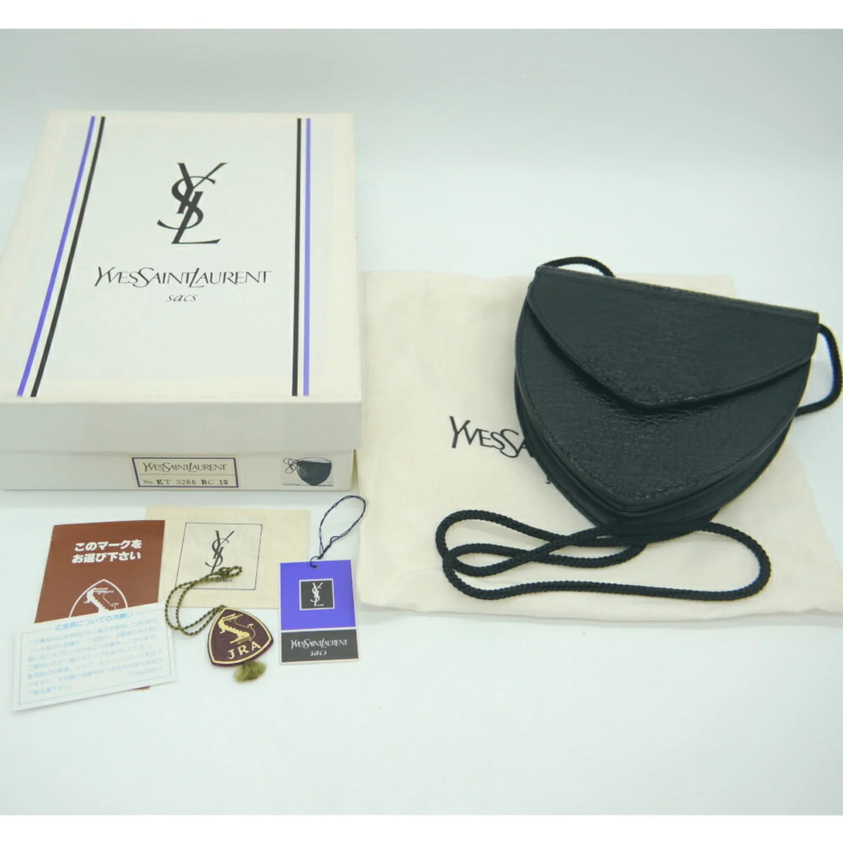 (Good) YVES leather Pre-Owned Yves SAINT shoulder LAURENT bag Saint Laurent