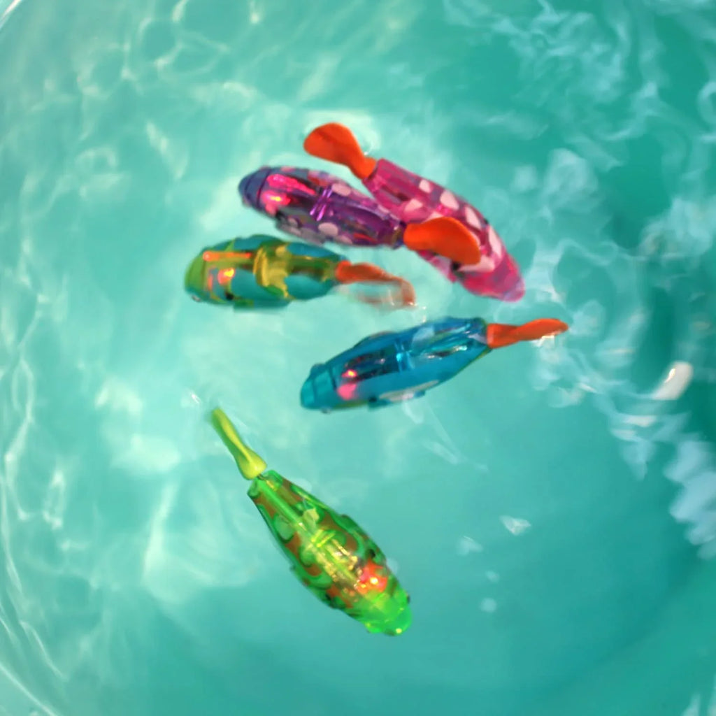 Bath Toys (5 Pets & Fish Gift Electric Toy Electronic WOVTE Toddler Tank Animal Pack) Kids Fish Bathtub, Baby