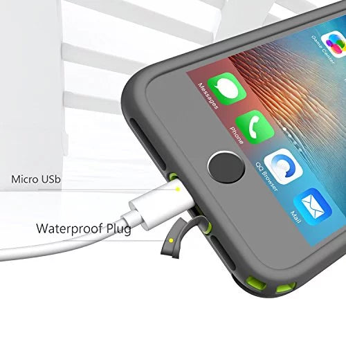7 Cover 8 Shockproof iPhone Case Underwater - Plus Dirtproof & Plus Snowproof Waterproof