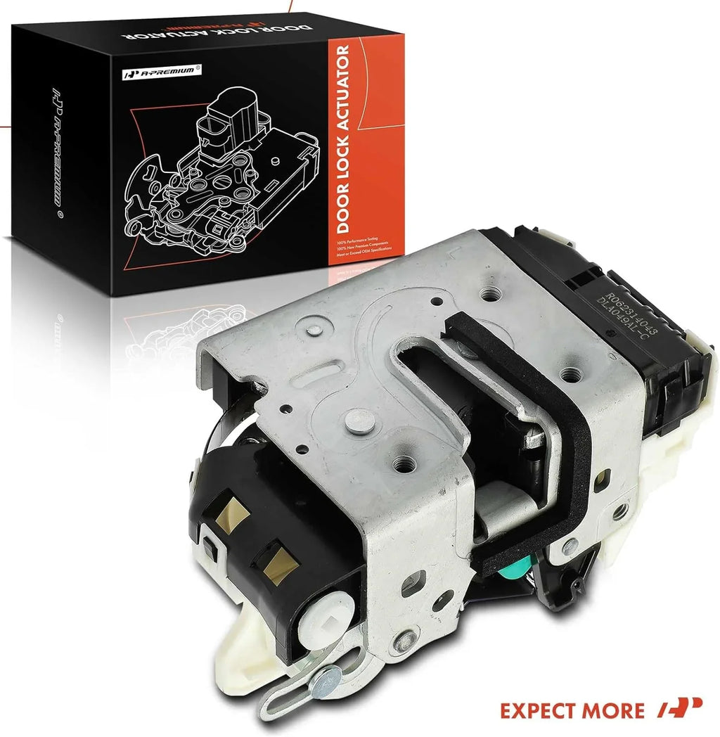 Rear JK A-Premium Lock Compatible Wrangler Actuator Jeep Driver Side Wrangler Door with 2007-2017 2018