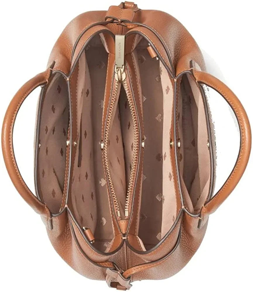 Gingerbread Crossbody Small Satchel Spade Dumpling Leather Purse Kate