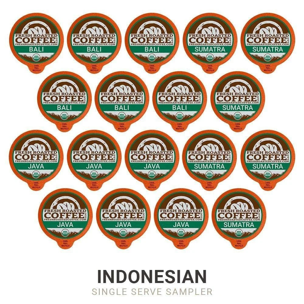 Brewers Count Pod Coffee, Keurig Sampler, 72 Roasted K-Cup Organic Coffee for Fresh