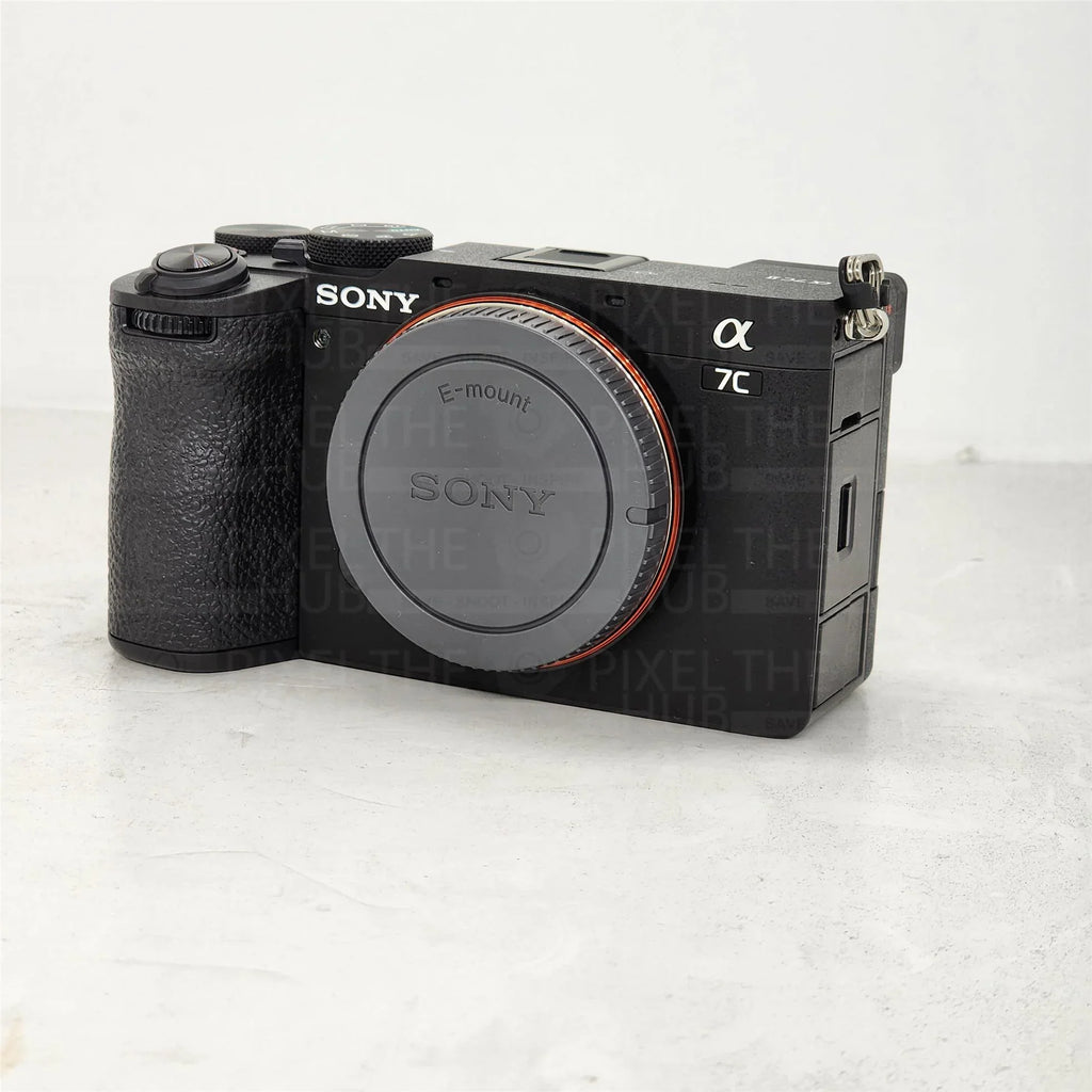 (Black) Accessory Mirrorless Sony ILCE-7CM2/B Camera - 12PC II Bundle a7C
