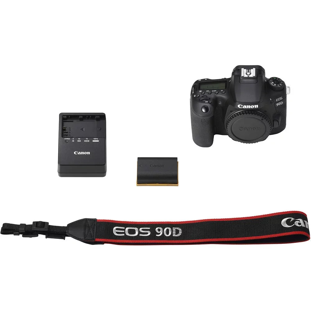 Case, EOS and Canon Lens, With 10-18mm Card, Soft DSLR Padded More EF-S STM IS Memory Canon f/4.5-5.6 Camera 90D
