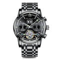 Watches Men Masculino POEDAGAR Watch Business Automatic Fashion Watch Steel Relogio Sport Mechanical Luxury Stainless Tourbillon