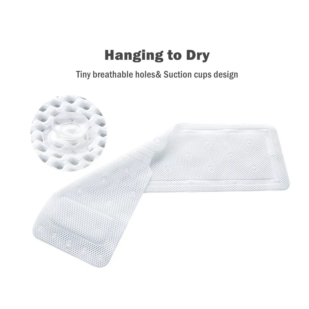 Mat Non-Slip Gemdeck Pillow Body Spa Cushion, Bathtub Bath Pillow Full Bath inch 49×14