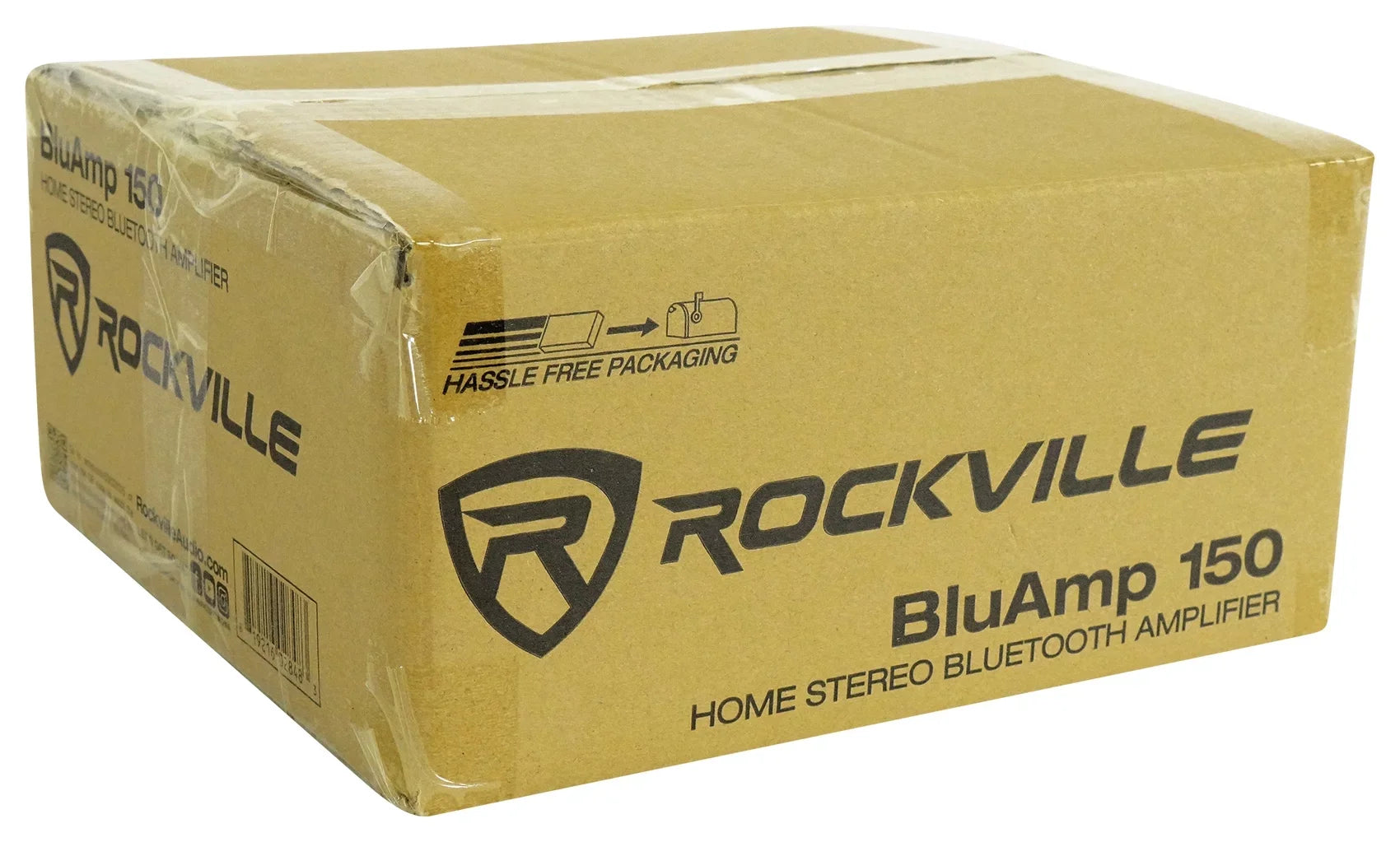 w/ Amplifier Bluetooth+(4) 150 BLUAMP Rockville Speakers+Stands Bookshelf 6.5"