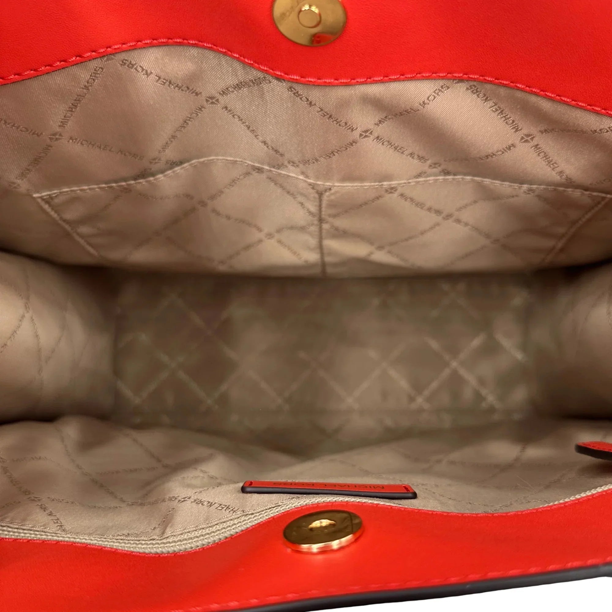 Kors Tote Spiced Michael Large Coral - Logo Maple