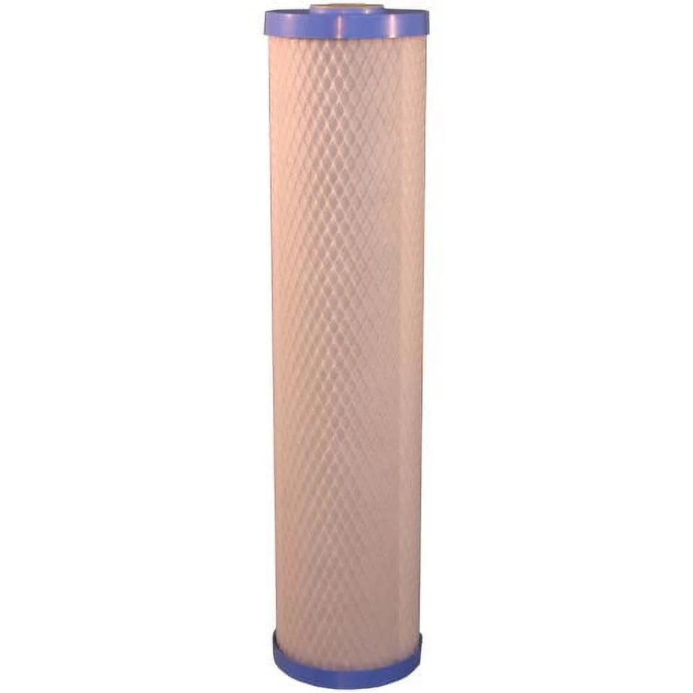 x Carbon Pentek 20 Filter 10 4-5/8, Microns Block Cartridge, EPM-20BB