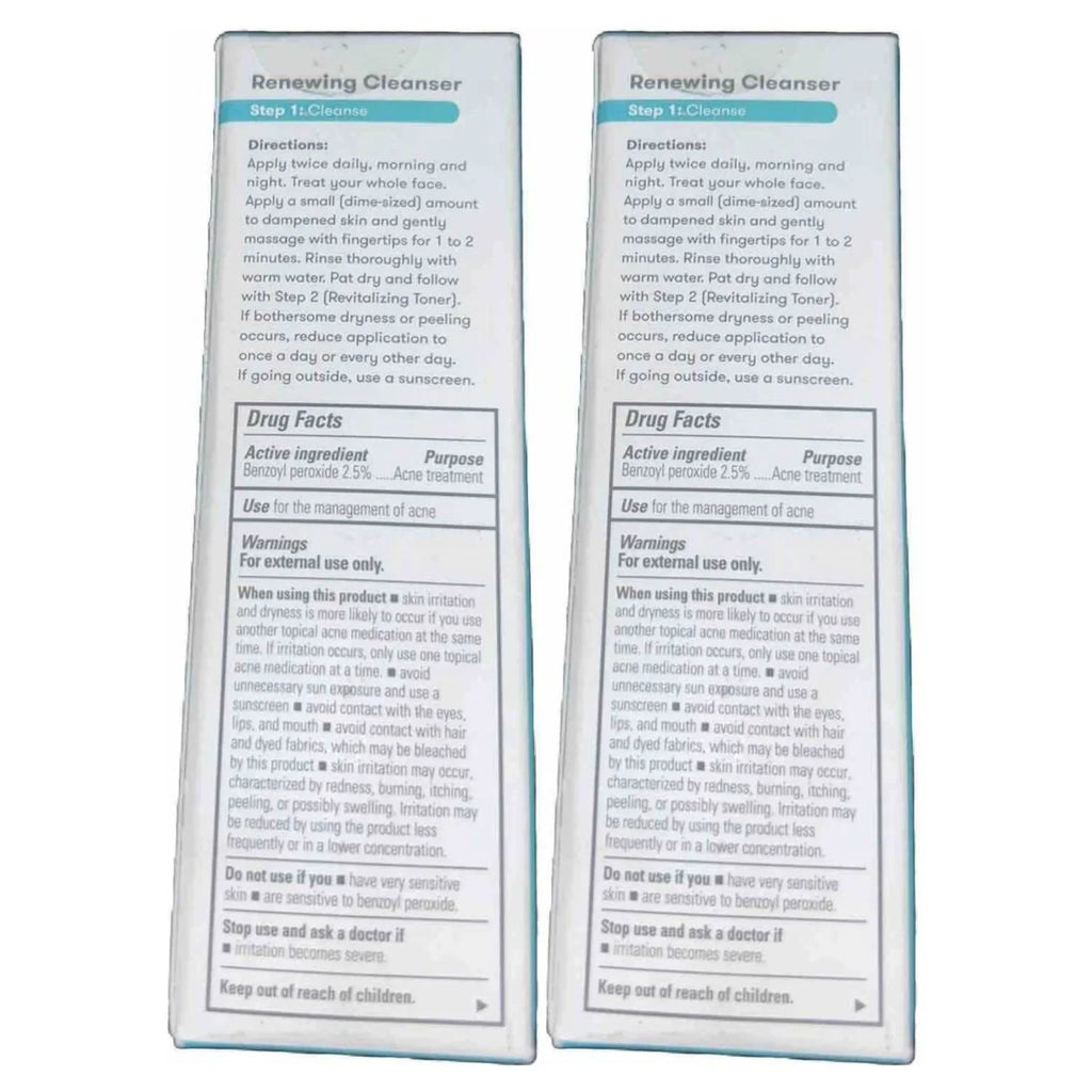 Cleanse Each 1 Cleanser of Solution 2, oz Step Renewing Acne Pack 4 Proactiv Medication