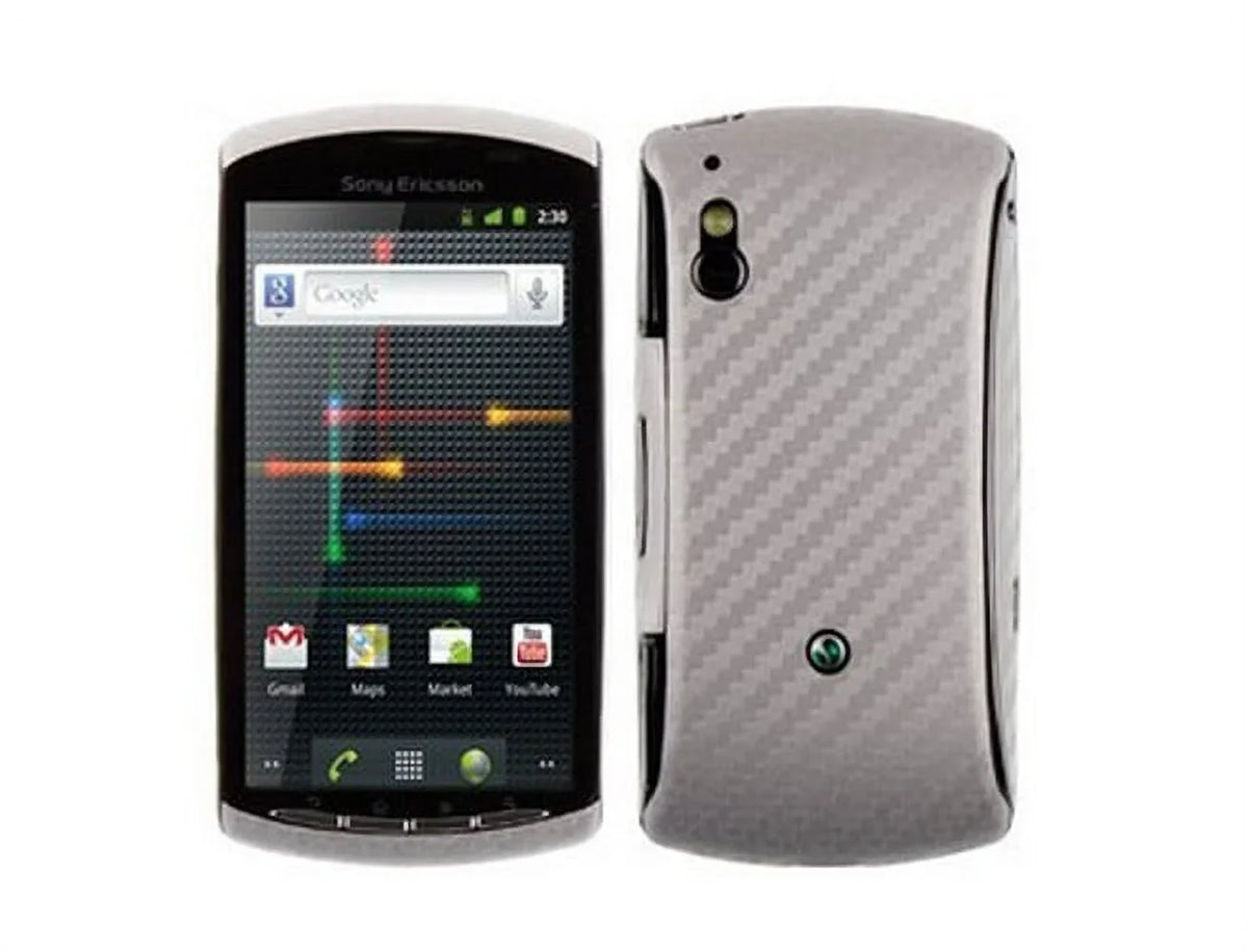 Play Film + Cover Xperia Protector Fiber for Carbon Skinomi Screen Skin