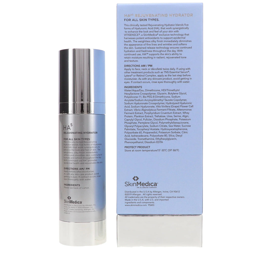 oz 2 Rejuvenating Hydrator HA5 SkinMedica