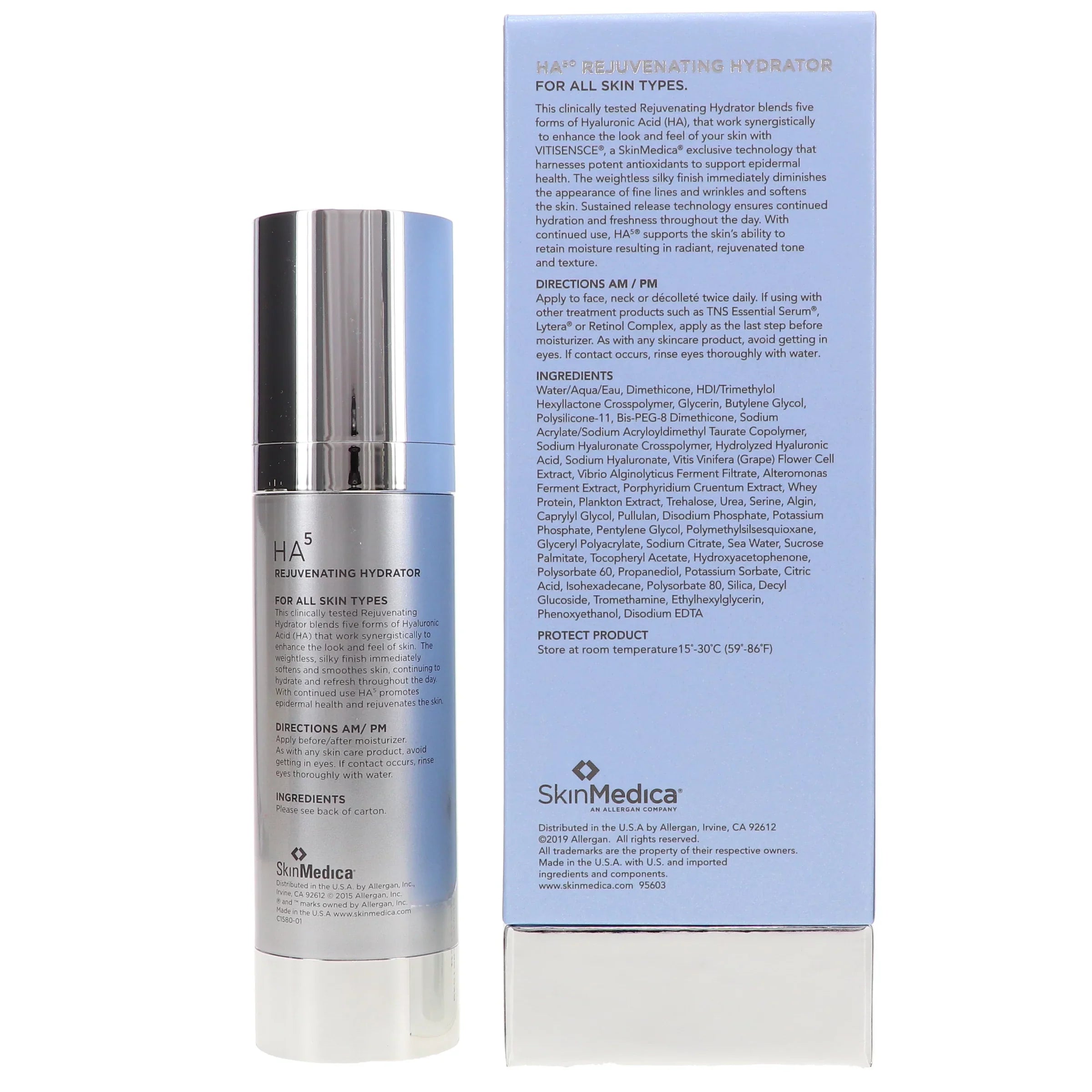 oz 2 Rejuvenating Hydrator HA5 SkinMedica