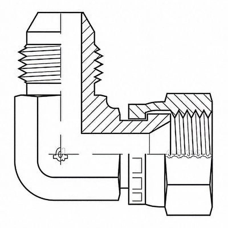 Adaptall Hose 9292-0808 Adapter,1/2",JIS,1/2",JIS