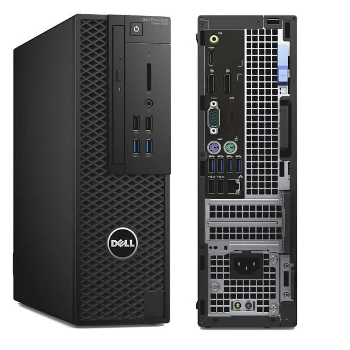 Dell Used 2TB 10 i5-6500 3420 Win 4C Workstation 16GB Tower NVMe 1TB 3.2Ghz Precision