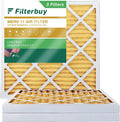 AC 11 Filterbuy atmospheric Pleated Filters 24x24x2 HVAC (3-Pack) Furnace MERV