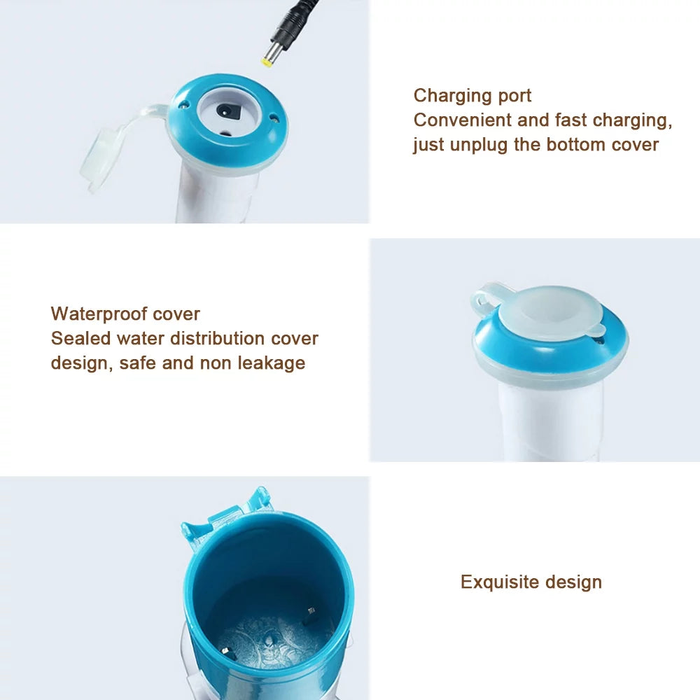 Cleaning Brush Electric Cordless AYMZ Bathroom Scrubber Floor Power Shower Spin for Scrubber